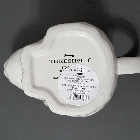 NEW Threshold Figural White Easter Bunny Mug 13.5 OZ Stoneware - Picture 7 of 7